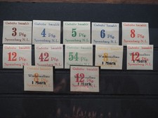 Spremberg Mi. 7-14, 17-18 &