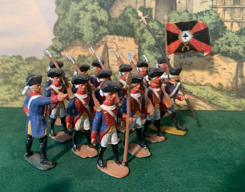 Preußen musketiere 1745 14 - musketiere,,