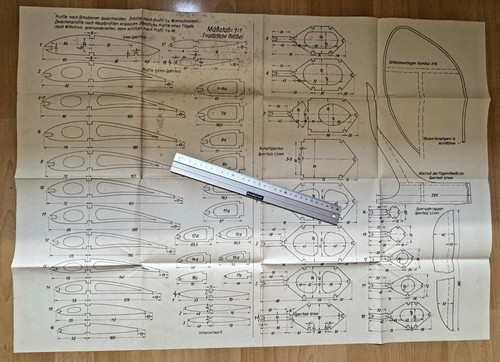 Modellflugzeug bauplan - rc,