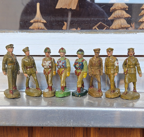 Militär soldaten konvolut - 8x,