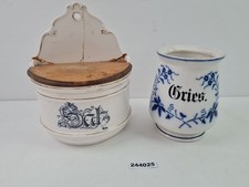 Gefäße gries salz porzellan - gefäße,