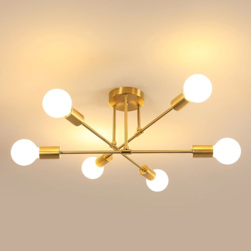 Sputnik deckenleuchte köpfe - deckenleuchte, 6-köpfe