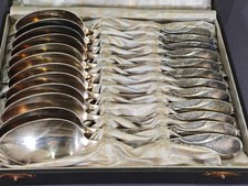 Jugendstil Besteck 12 große