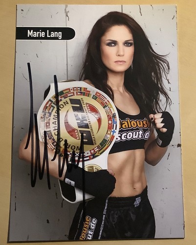 Marie lang original - lang, signierte