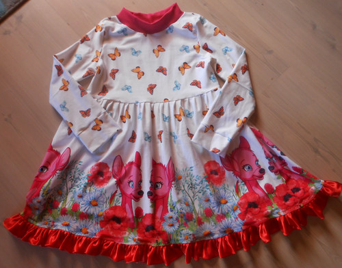 Niedliches jersey dreh kleid - niedliches,