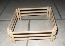 Set 2) Schleich Zaun Koppel Weide Gehege Weidezaun Koppelzaun Pferde Pferdezaun 