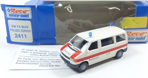 Roco 2411 bus polizei - 2411, vw