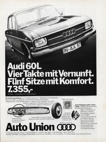 Audi 60l 1968 - 60l,