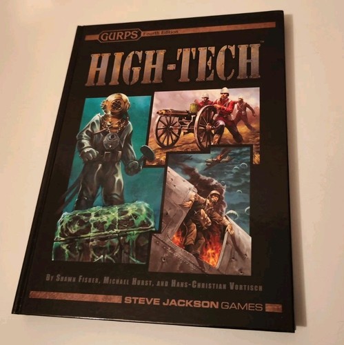 Gurps high tech hardcover - gurps,