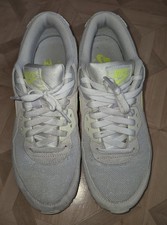Nike Air Max 90 Größe 42 Silber Grau Glitzer Neon