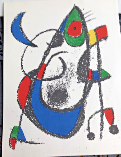 Original-Farblithographie