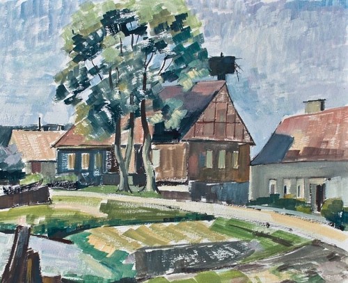Prawdowo polen dorfansicht - polen,