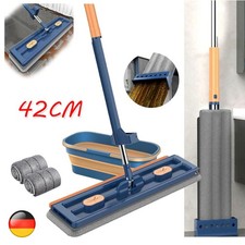 Großer Flacher Mop und Eimer