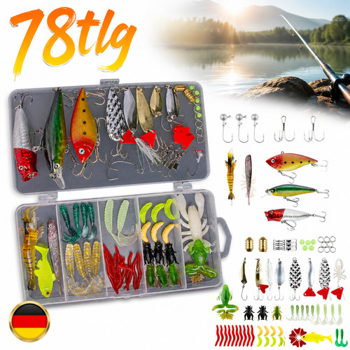 Köder set stück - set, 78