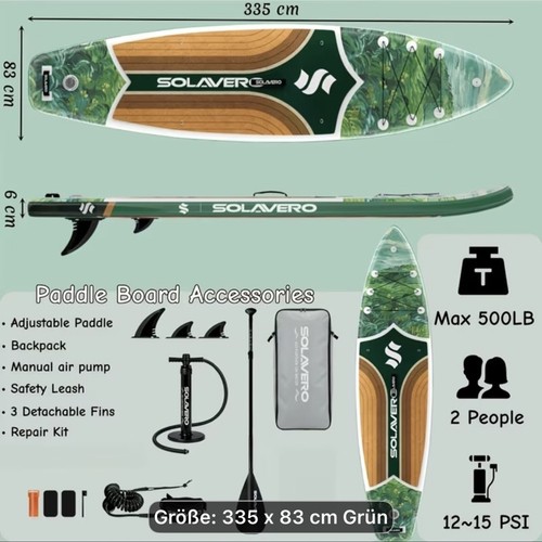 Stand paddle board set - up,