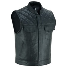 **Biker Lederweste Bikerweste