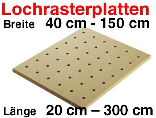 Lochrasterplatte 110 70 - 110, x