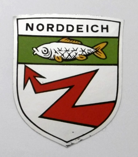 Souvenir aufkleber norddeich - souvenir-aufkleber,