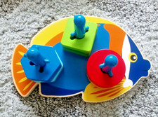 Steckspiel aus Holz Stapelspiel Stapelturm