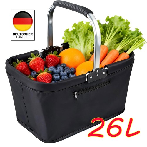 Einkaufskorb faltbar 26l - 26l, groß