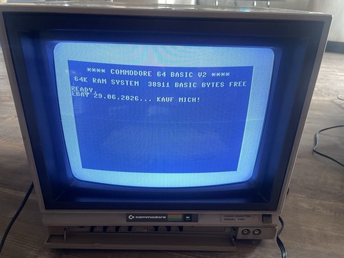 Commodore 1701 farbmonitor - commodore,