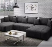 Wohnlandschaft form mit - wohnlandschaft, u