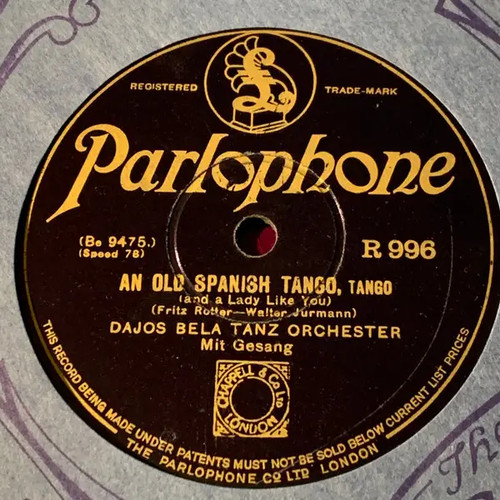 Schellack tanz orchestra - tanz,