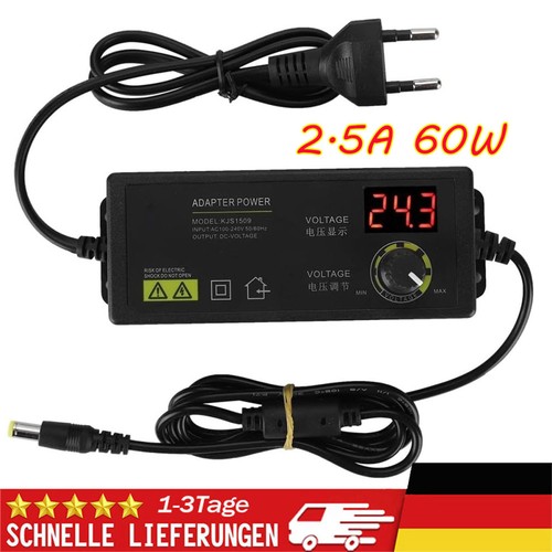 24v 60w einstellbares - 3-24v,