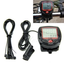 Wasserdicht Digital LCD Computer Fahrrad Zyklus Tacho Fahrrad linq bk-058