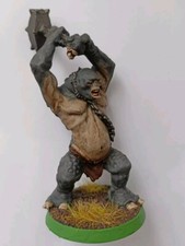 Warhammer Herr der Ringe Tabletop Moria Höhlen Troll Metall bemalt Middle-Earth 