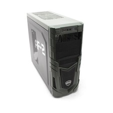 Hyrican Military Gaming AF-2 ATX PC-Gehäuse MidiTower USB 3.0 grün   #325929
