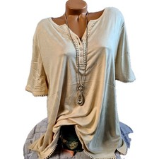 Sheego Damen Bluse Tunika