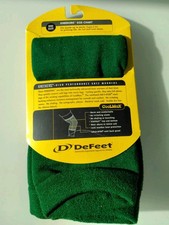 DEFEET Kneekers Coolmax Kniewärmer Knielinge Size Grün Neu Radsport 