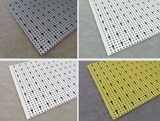 Tegometall 4x Schlüssellochung Lochwand 125cm Werkstatt Metall Schlüsselloch