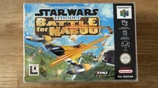 Star Wars Episode I Battle For Naboo - Nintendo 64 - N64 - OVP - CIB