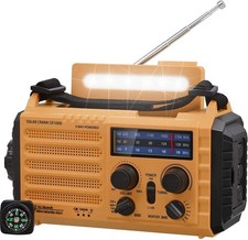 Solar Radio mit Kurbel Dynamo