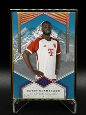 Dayot Upamecano Goldframe 1/1 Topps Bayern München Transcendent Koffer 2024