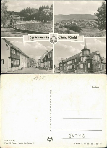 Geschwenda mehrbild ua - geschwenda, mehrbild-ak