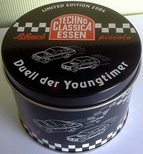 Schuco Piccolo "Duell der Youngtimer" Techno Classica 2004 VW Golf Opel Manta