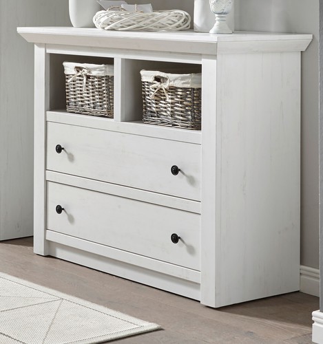 Kommode sideboard weiß pinie - kommode,