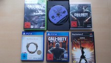 PS4 PS3 PS2 XBOX Spielesammlung Call of Duty Dark Alliance Elder Scrolls ab 18