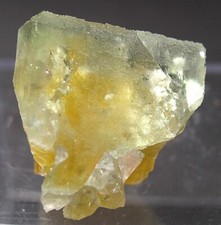 FLUORIT Kristall Gelb Grün
