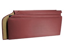 2 Rote Türverkleidungen Door Panel Türpappen für späte Mercedes W113 Pagode 