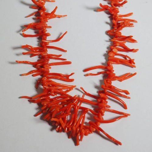 Vintage korallenkette - vintage,