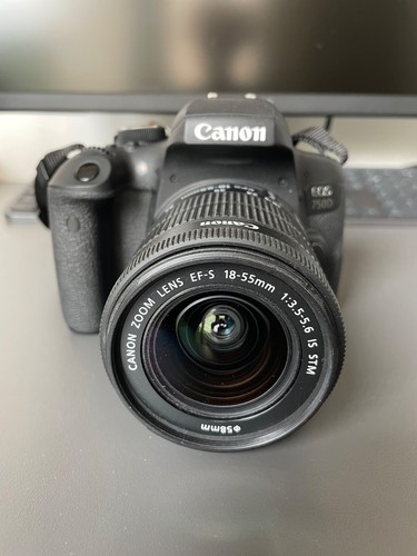 Canon eos 750d 55mm - canon,