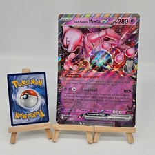 Pokemon Karte XXL Jumbo Mewtu EX SVP205 Black Star Promo Near Mint Deutsch