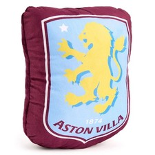 Aston Villa FC Wappen Kissen offiziell lizenziert Merch Bett Sofa Geschenkidee Fans