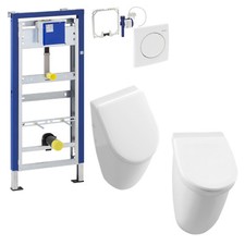 Urinal-Komplettset mit Deckel