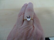 Juwelo, Danburit-Goldring, 375er GG, Zertifikat, Gr. 19