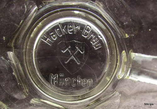 Antike bierkrug glaskrug - antike,